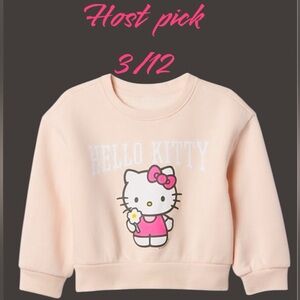 GAP X Hello Kitty soft pink Sweatshirt size 2T NEW!